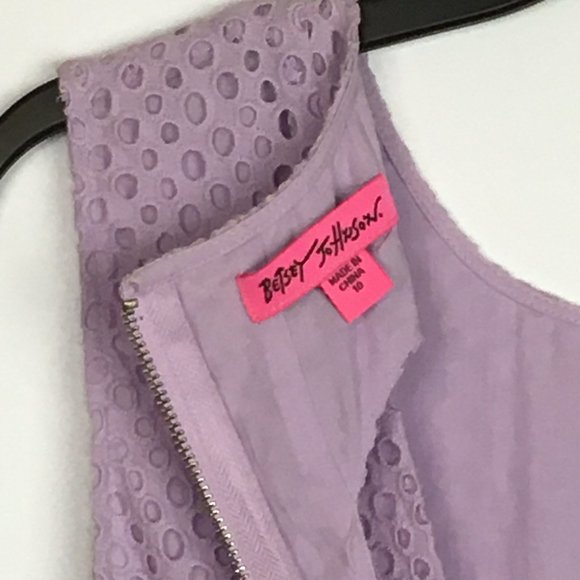 Betsey Johnson Purple Midi Dress ( New with tags ) - Picture 4 of 9